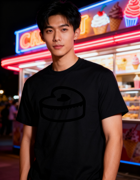 Heart Cake Graphic Tee