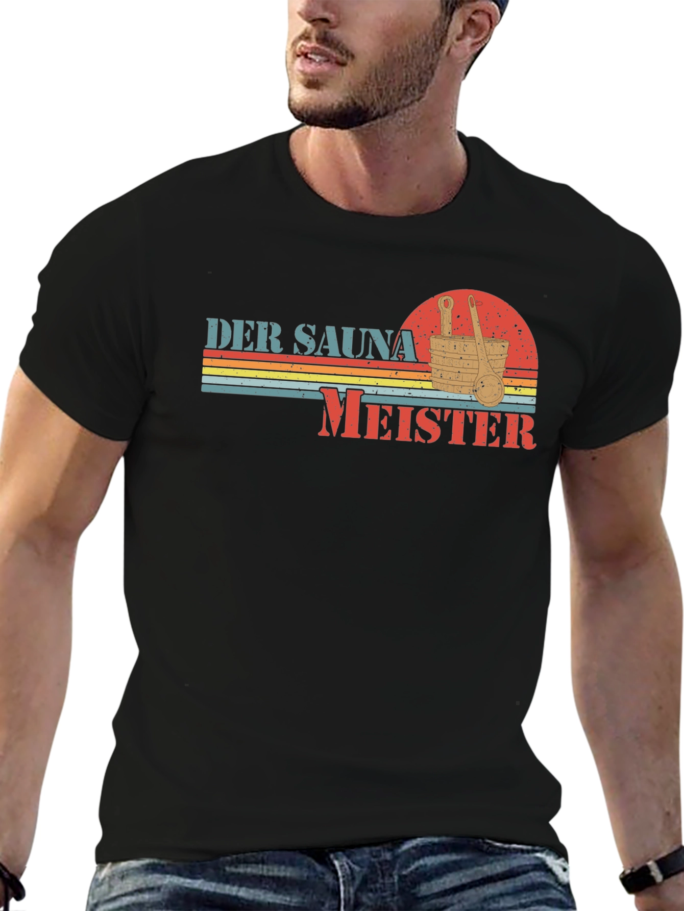Der Sauna Meister Graphic T-Shirt