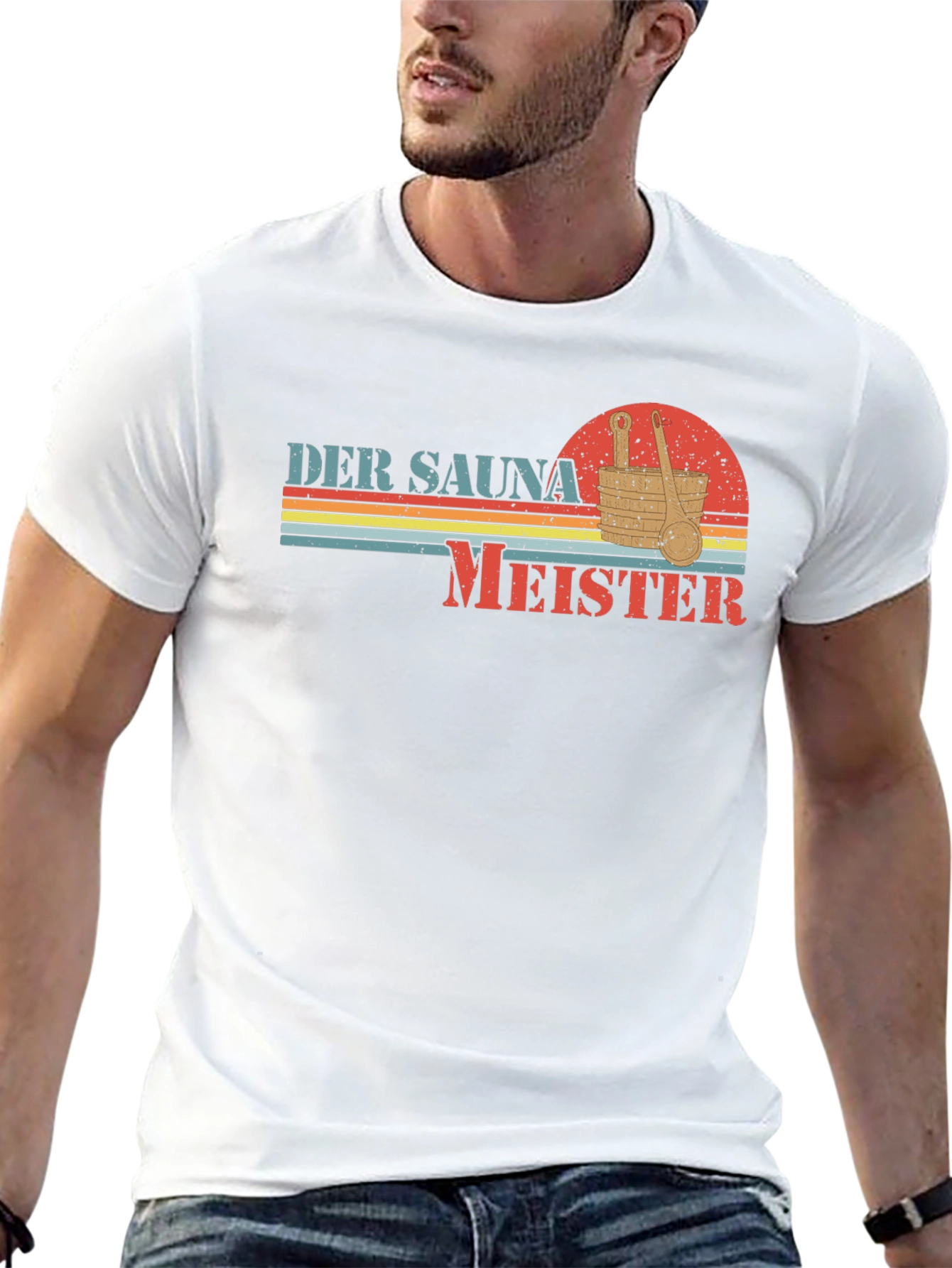 Der Sauna Meister Graphic T-Shirt