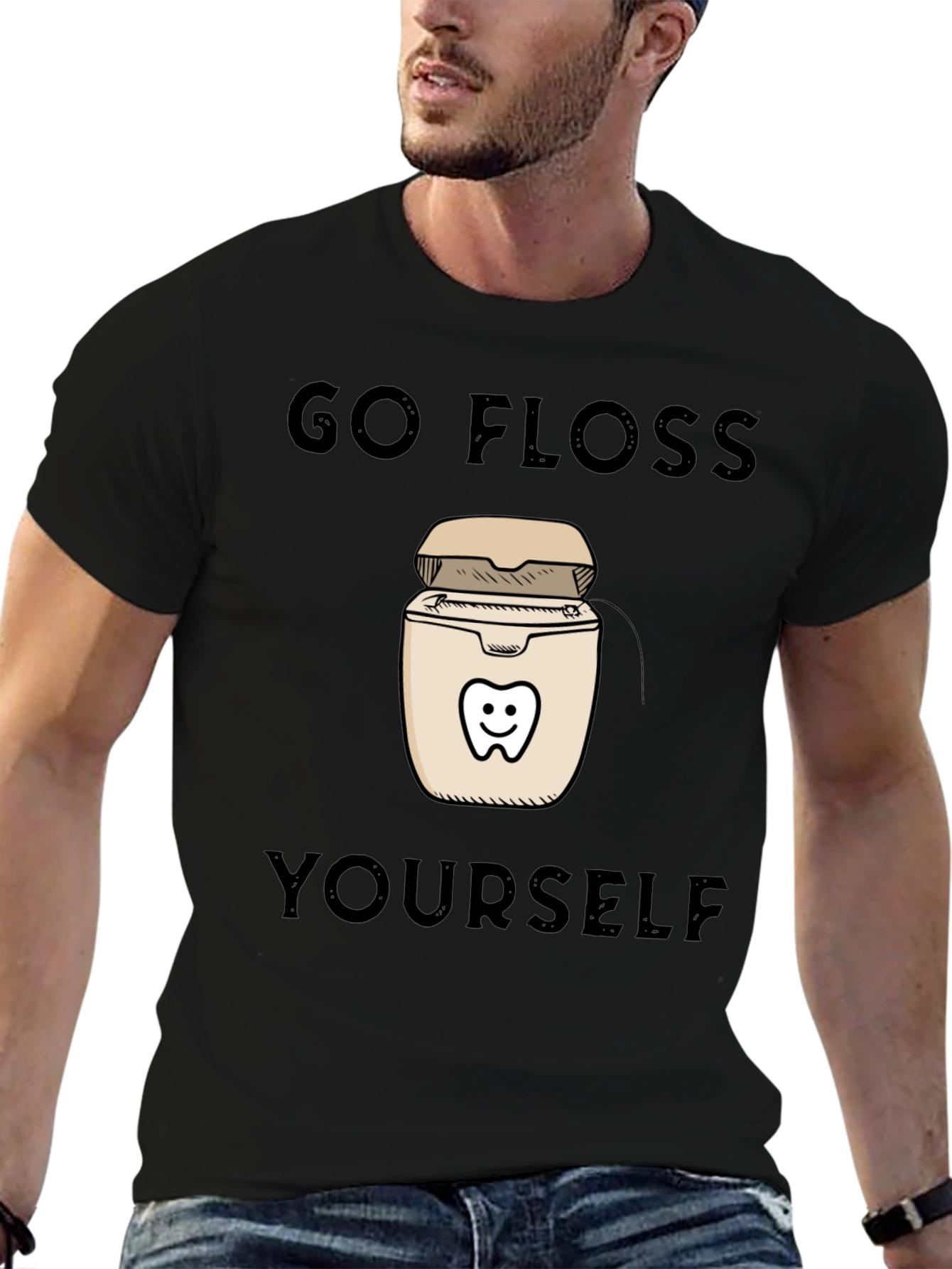 Go Floss Yourself Graphic Tee