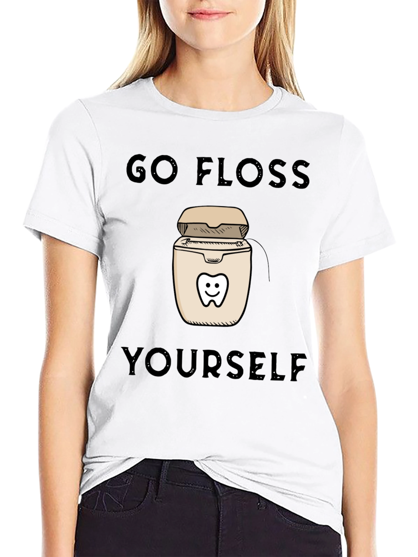 Go Floss Yourself Graphic Tee