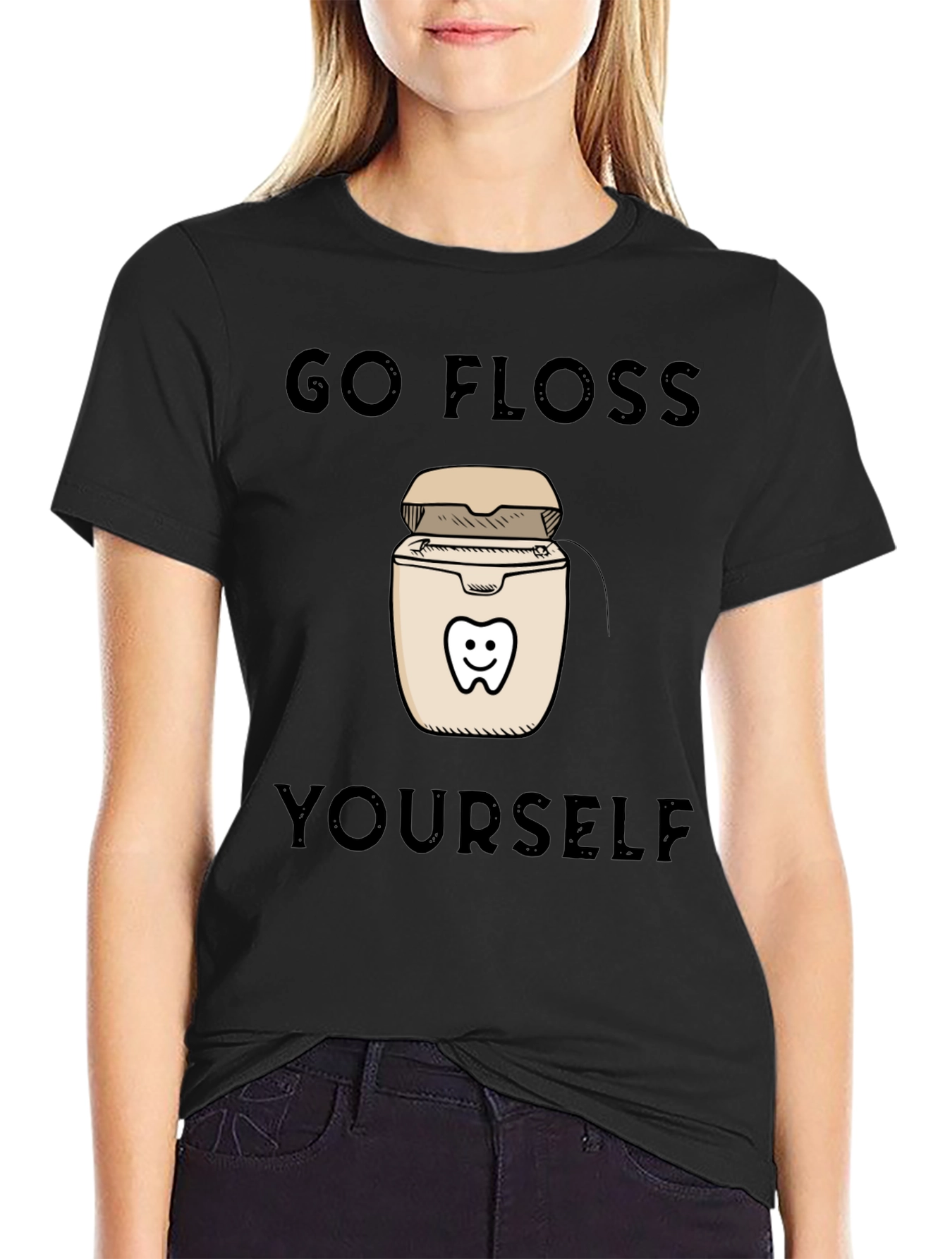Go Floss Yourself Graphic Tee