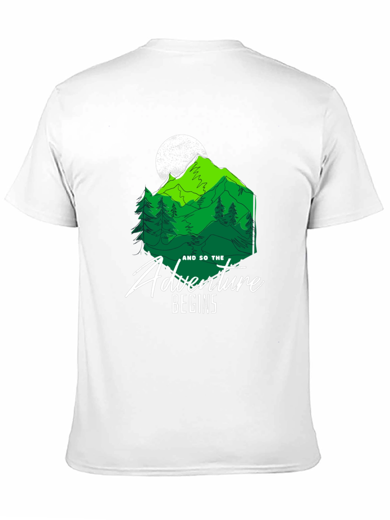 Adventure Begins Graphic T-Shirt