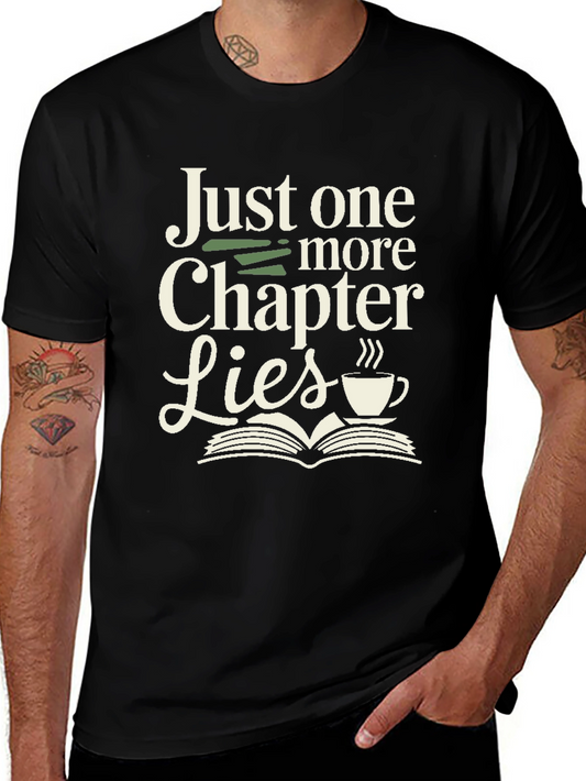 Just One More Chapter T-Shirt - Readers Tee