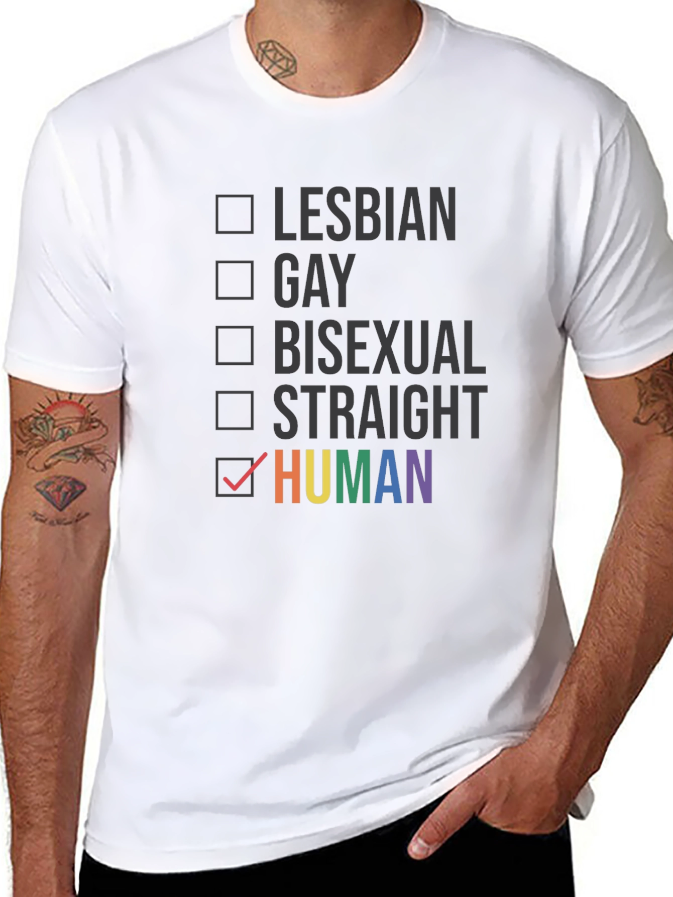 Human Rights T-Shirt - Pride LGBTQ+ Equality