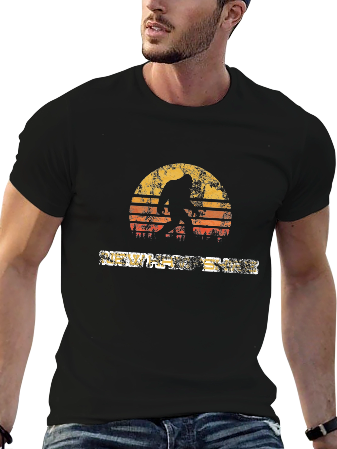 Bigfoot Sunset Graphic Tee -  Adventure Ready!