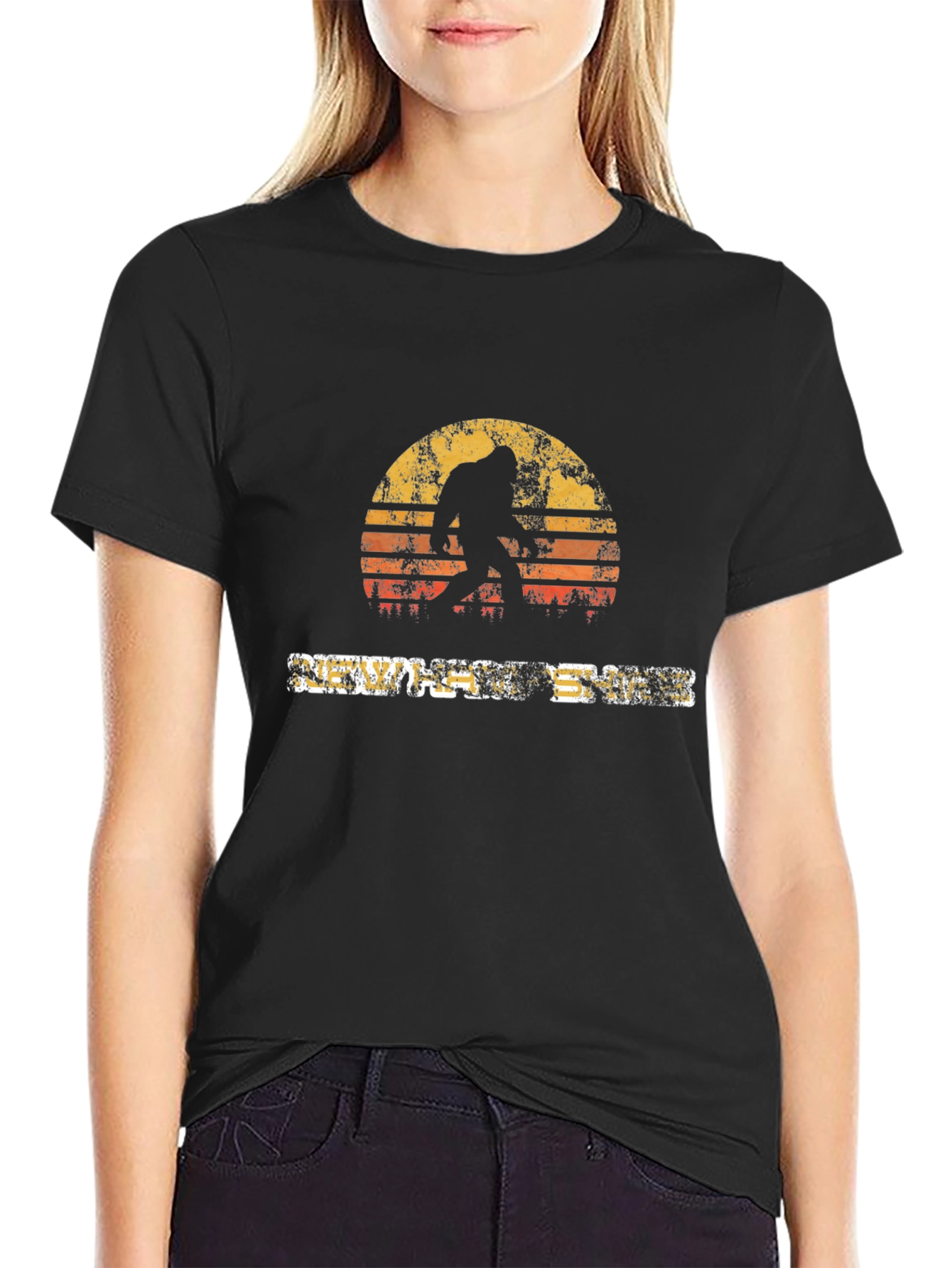 Bigfoot Sunset Graphic Tee -  Adventure Ready!