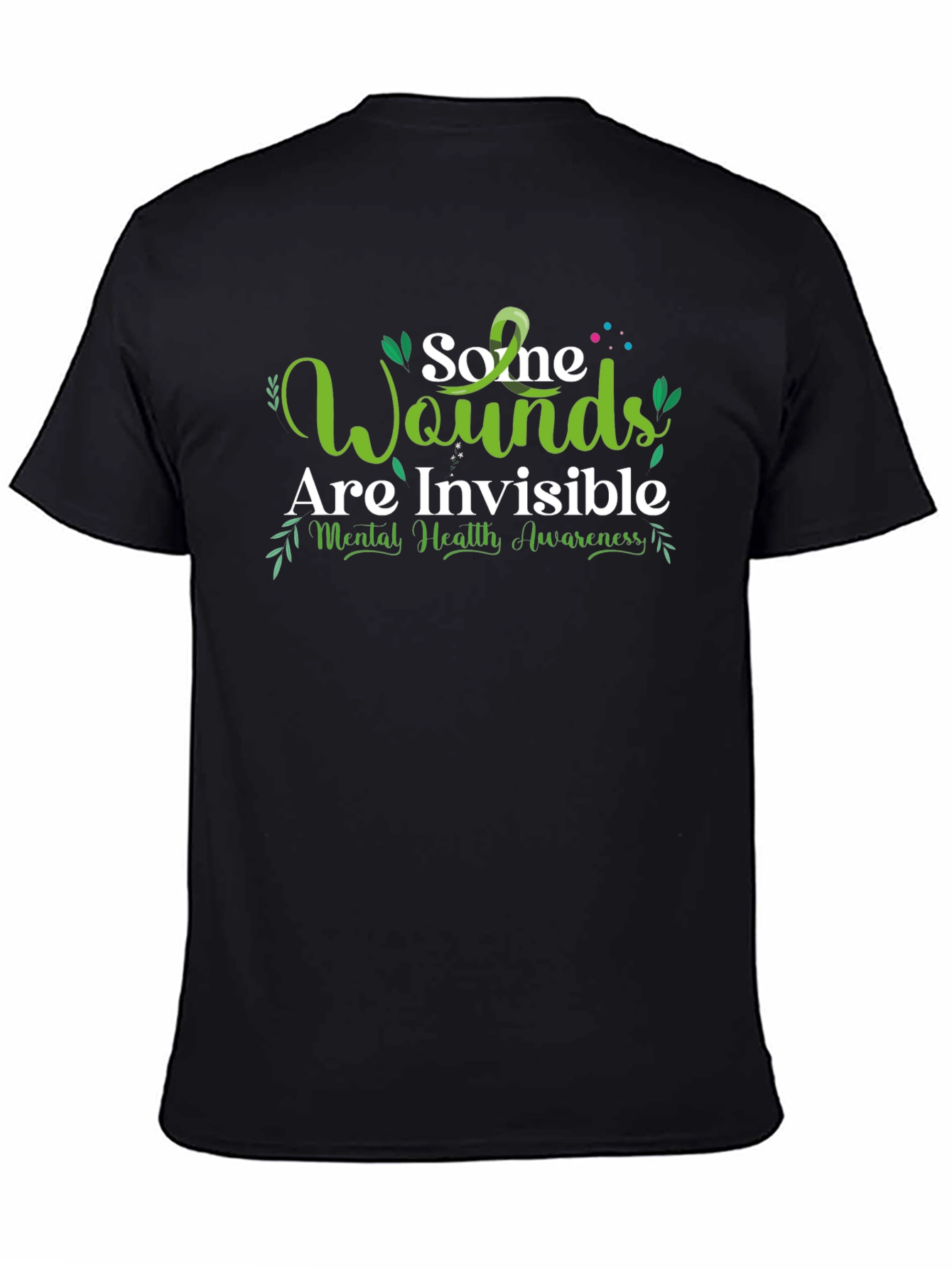 Mental Health Awareness T-Shirt - Invisible Wounds
