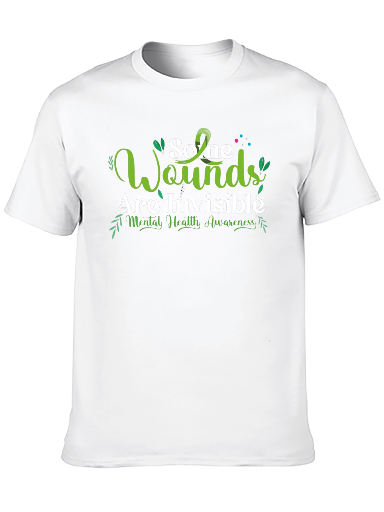 Mental Health Awareness T-Shirt - Invisible Wounds