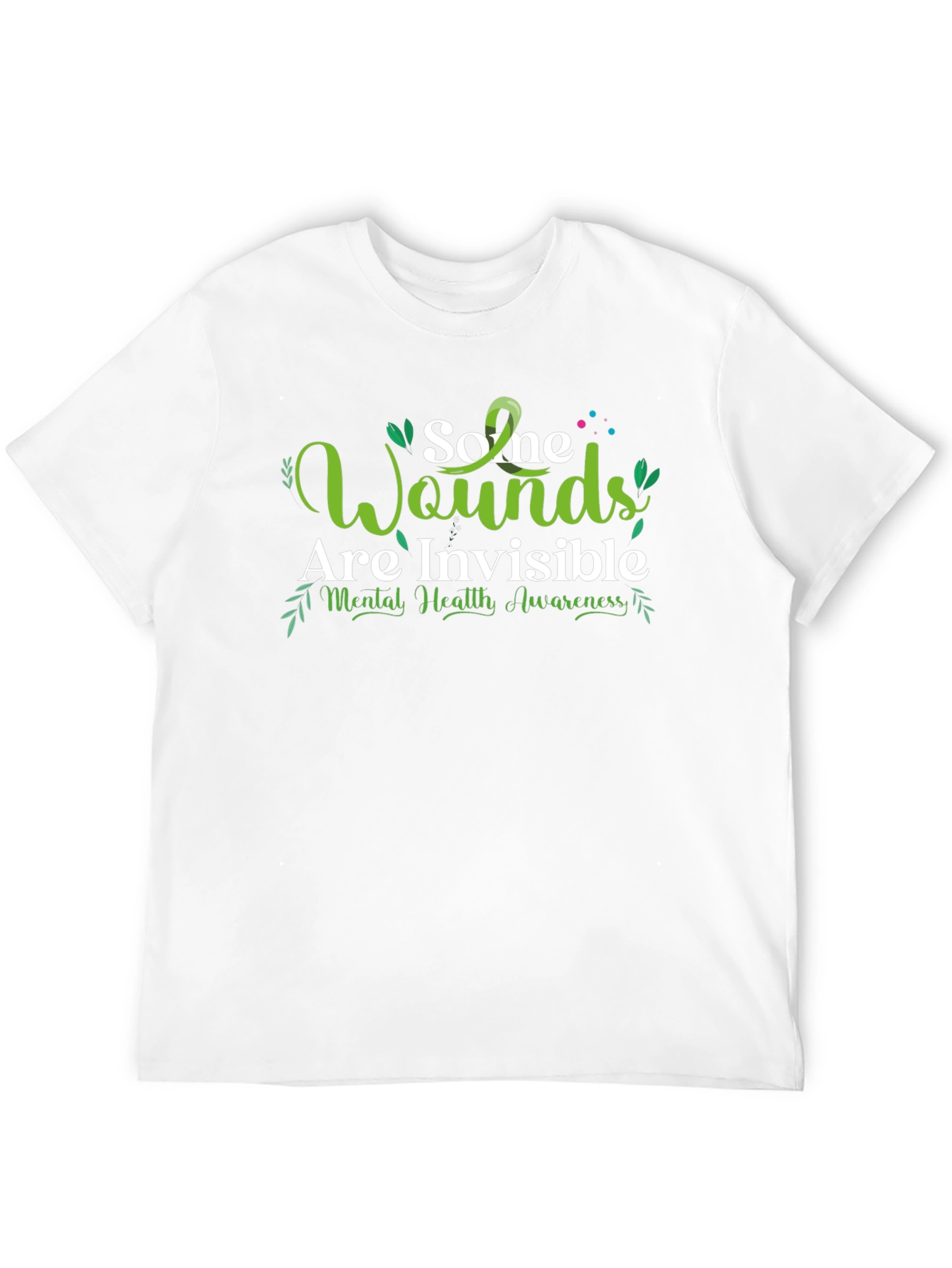 Mental Health Awareness T-Shirt - Invisible Wounds