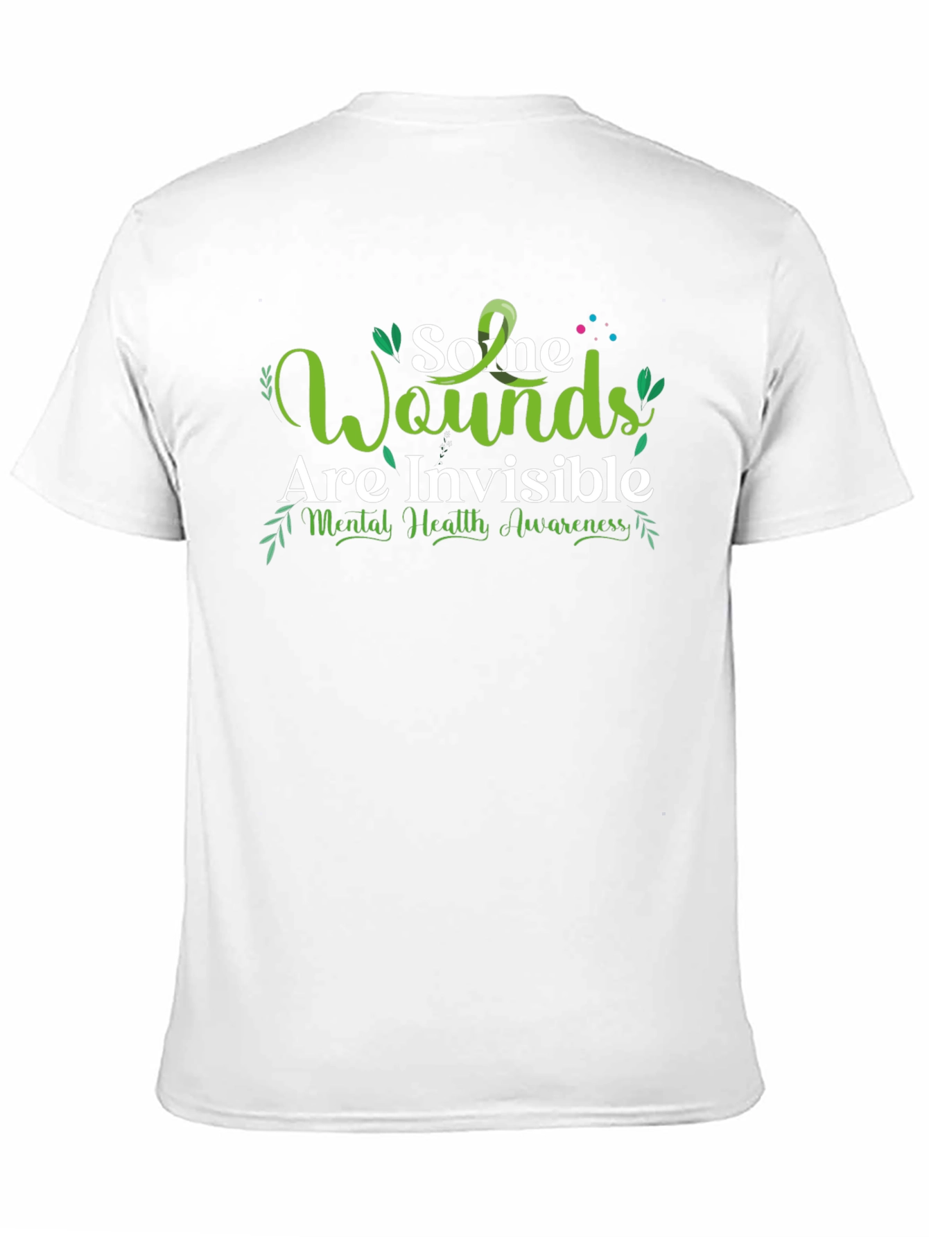 Mental Health Awareness T-Shirt - Invisible Wounds