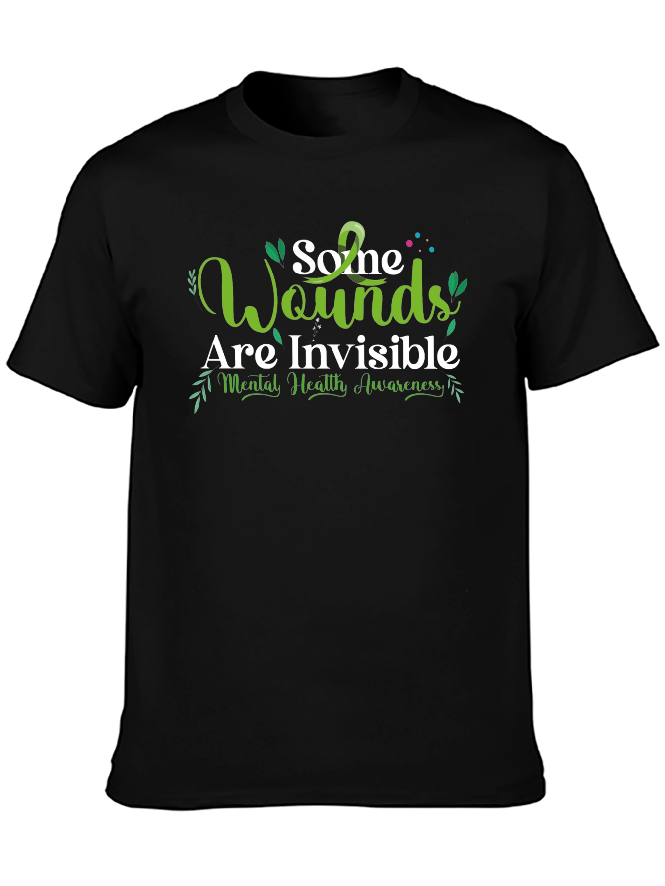 Mental Health Awareness T-Shirt - Invisible Wounds