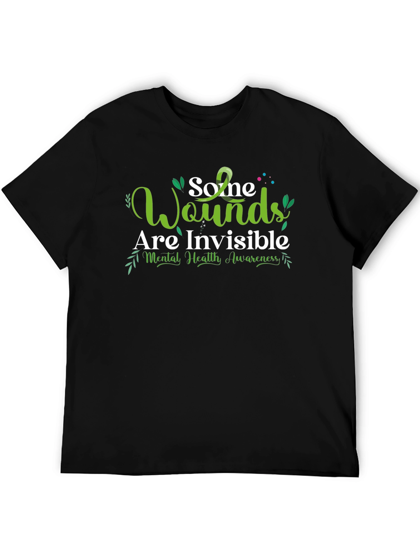 Mental Health Awareness T-Shirt - Invisible Wounds
