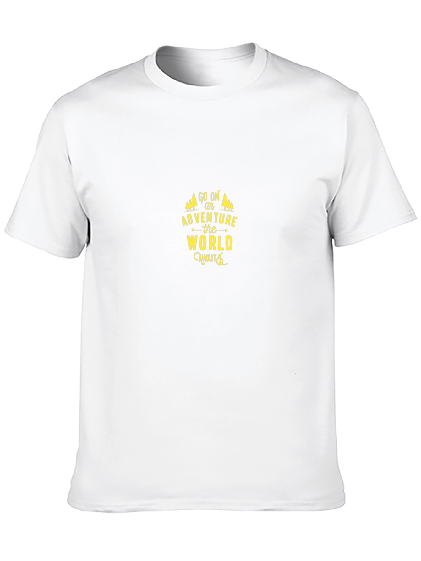 Adventure Awaits Graphic Tee - Black