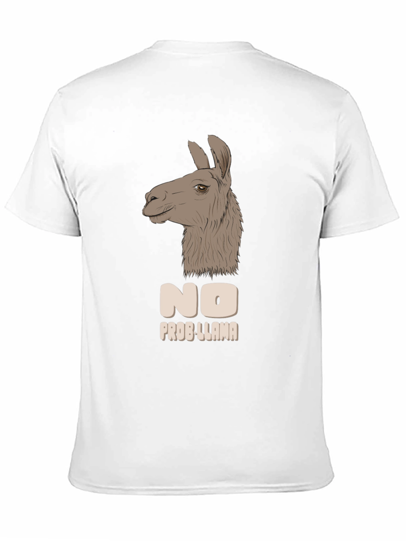 No Prob-Llama T-Shirt - Funny Animal Graphic Tee