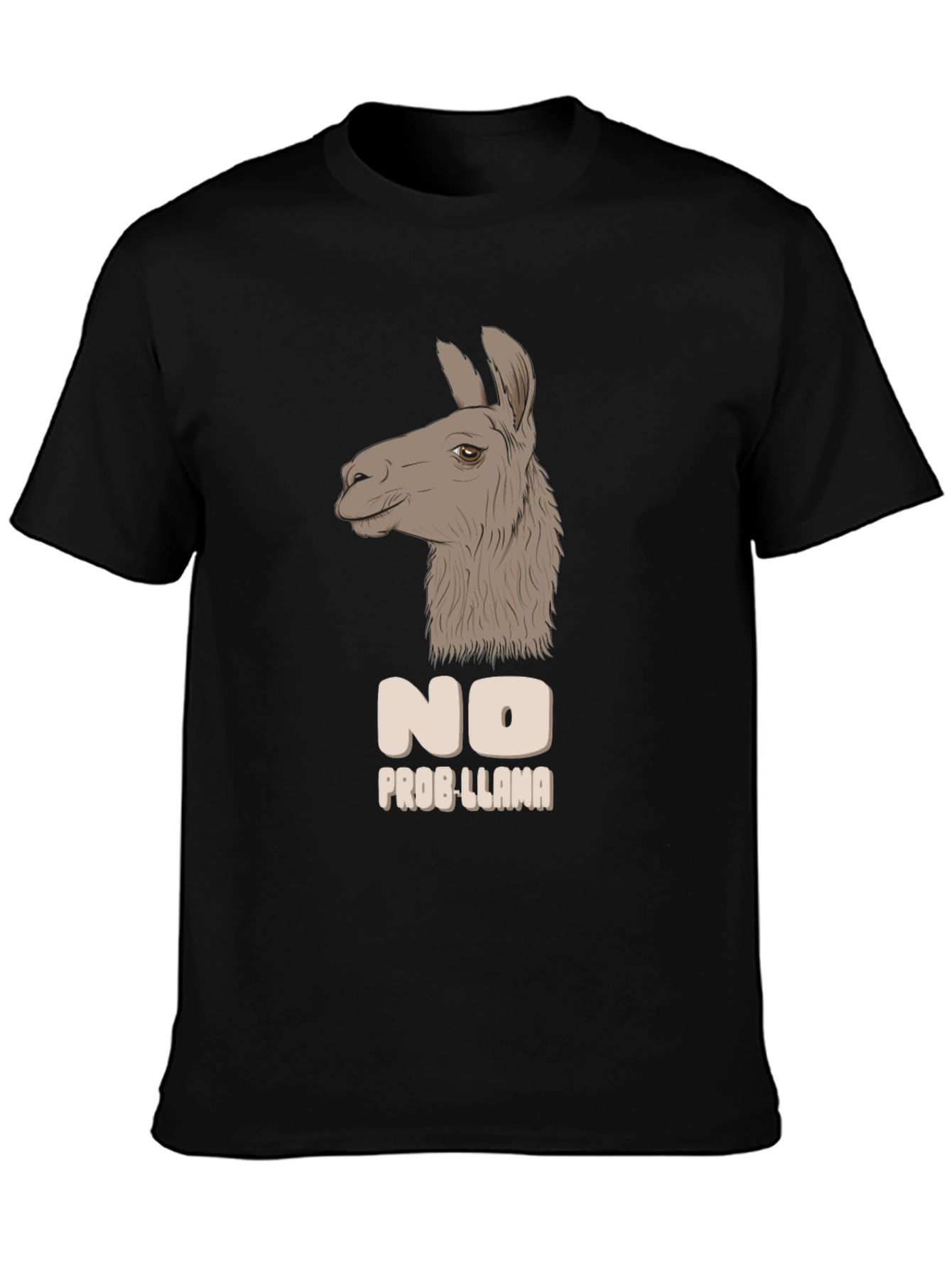No Prob-Llama T-Shirt - Funny Animal Graphic Tee