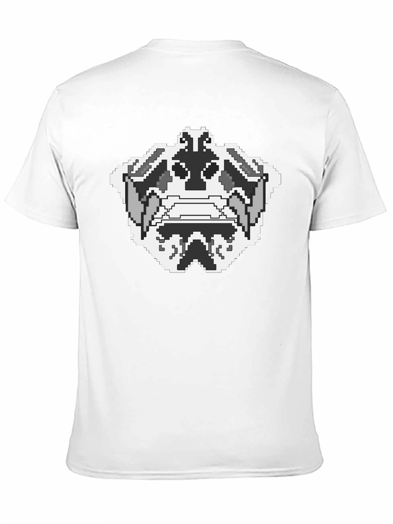 Pixel Art Rorschach T-Shirt - Cool Graphic Tee