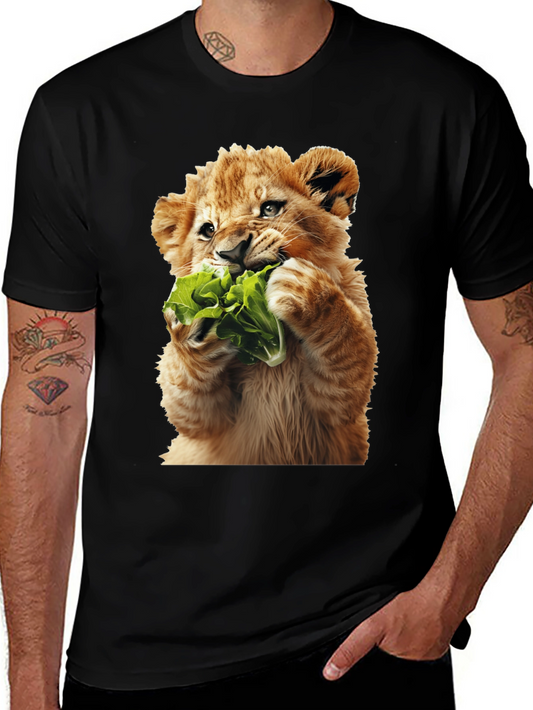 Lion Cub Lettuce Graphic Tee