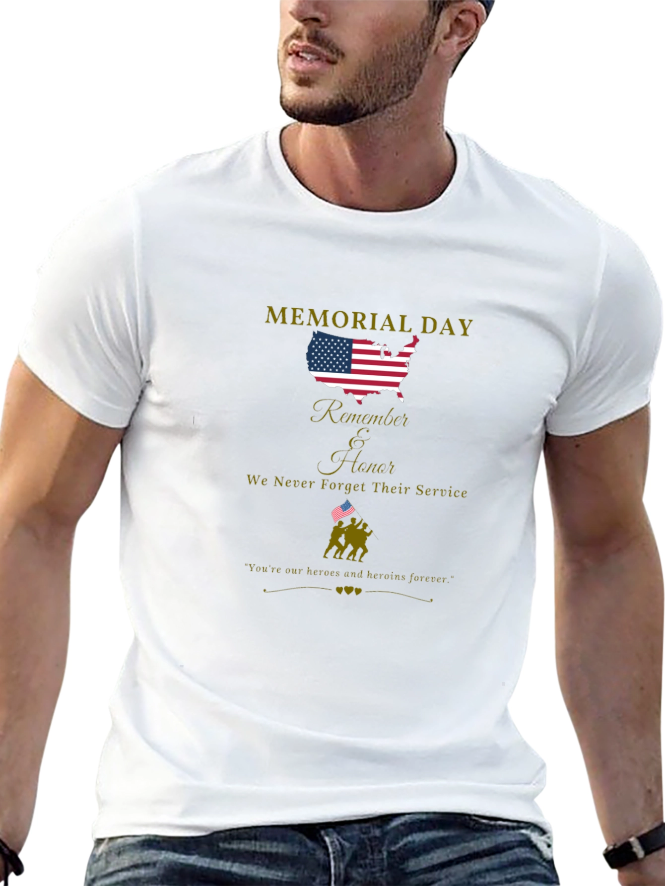 Memorial Day Graphic T-Shirt