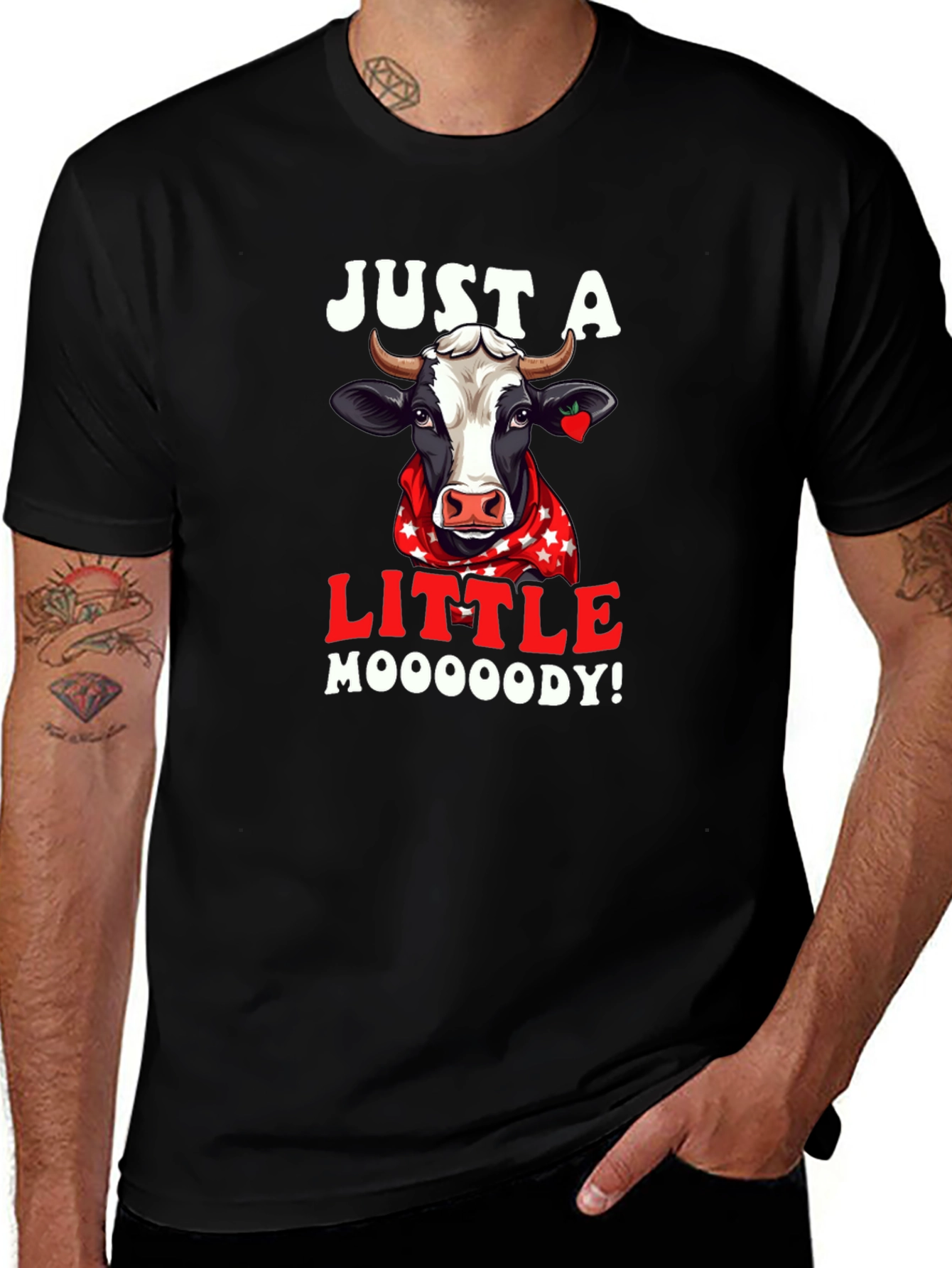 Just A Little Moooody Cow T-Shirt