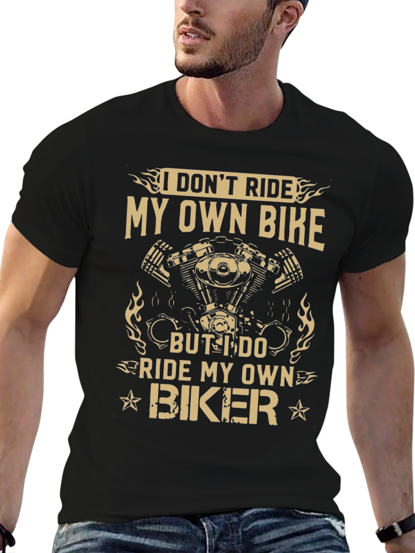 I DONT RIDE MY OWN BIKE T-Shirt