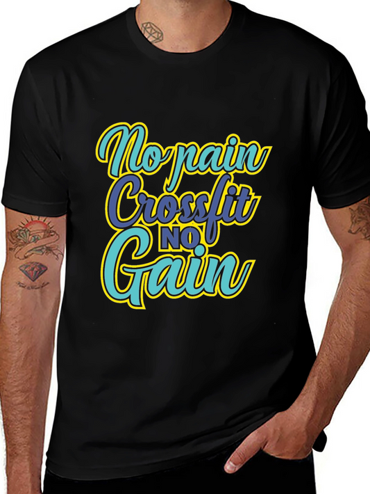 No Pain No Gain CrossFit T-Shirt
