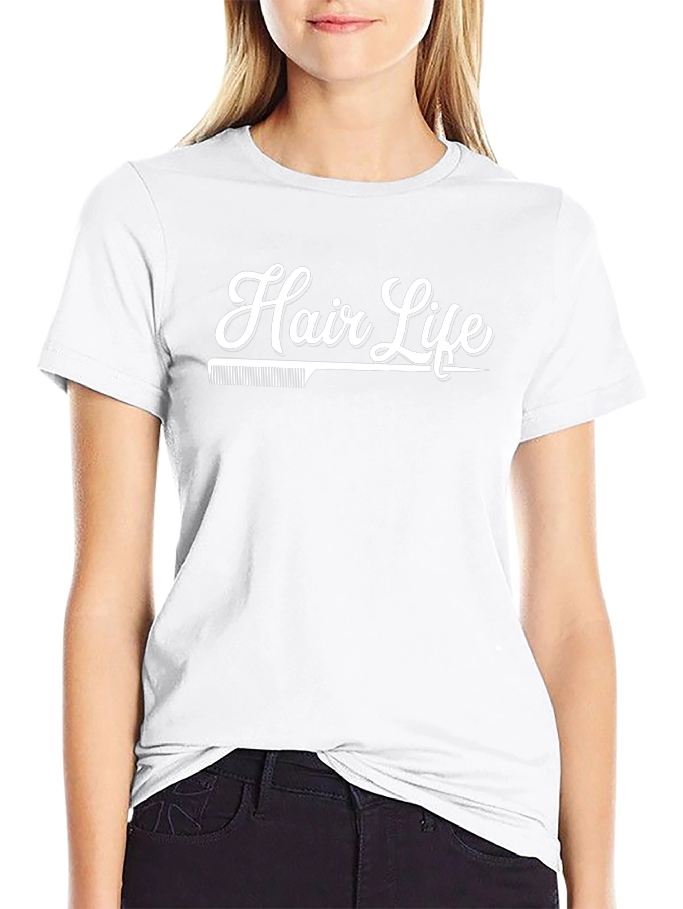 Hair Life T-Shirt - Barber Stylist Tee