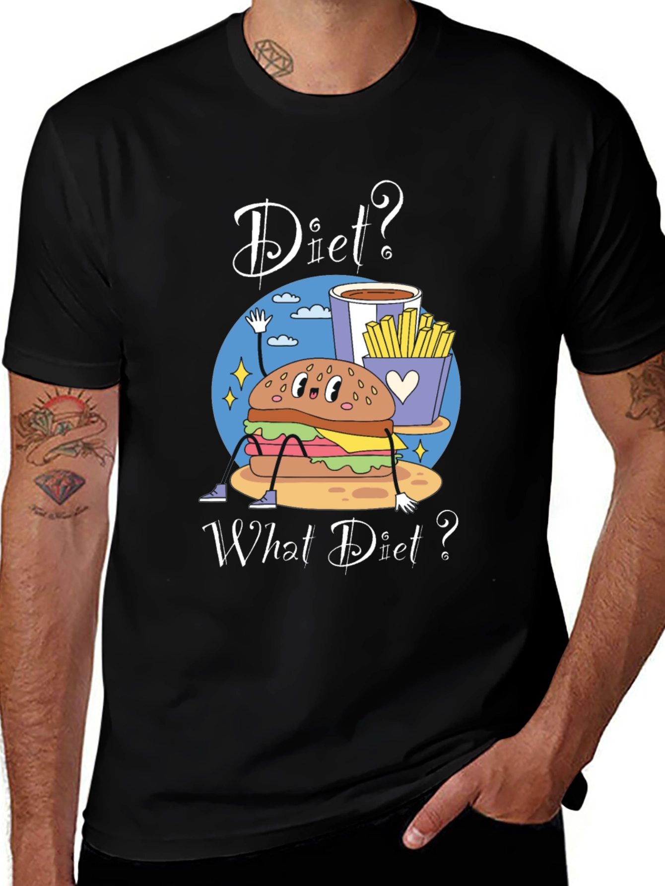 Diet? What Diet? Graphic Tee