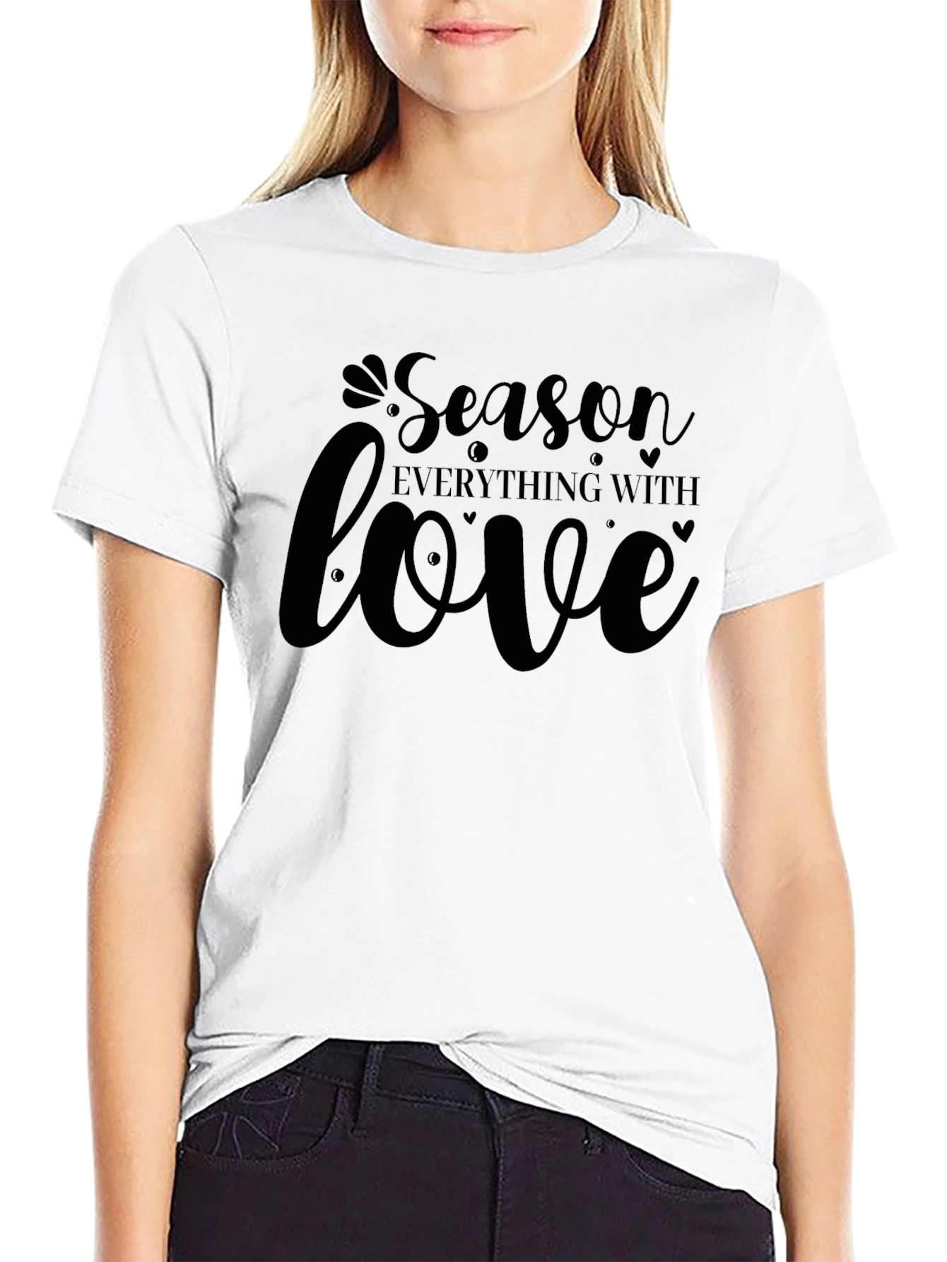Season Everything With Love Graphic Tee