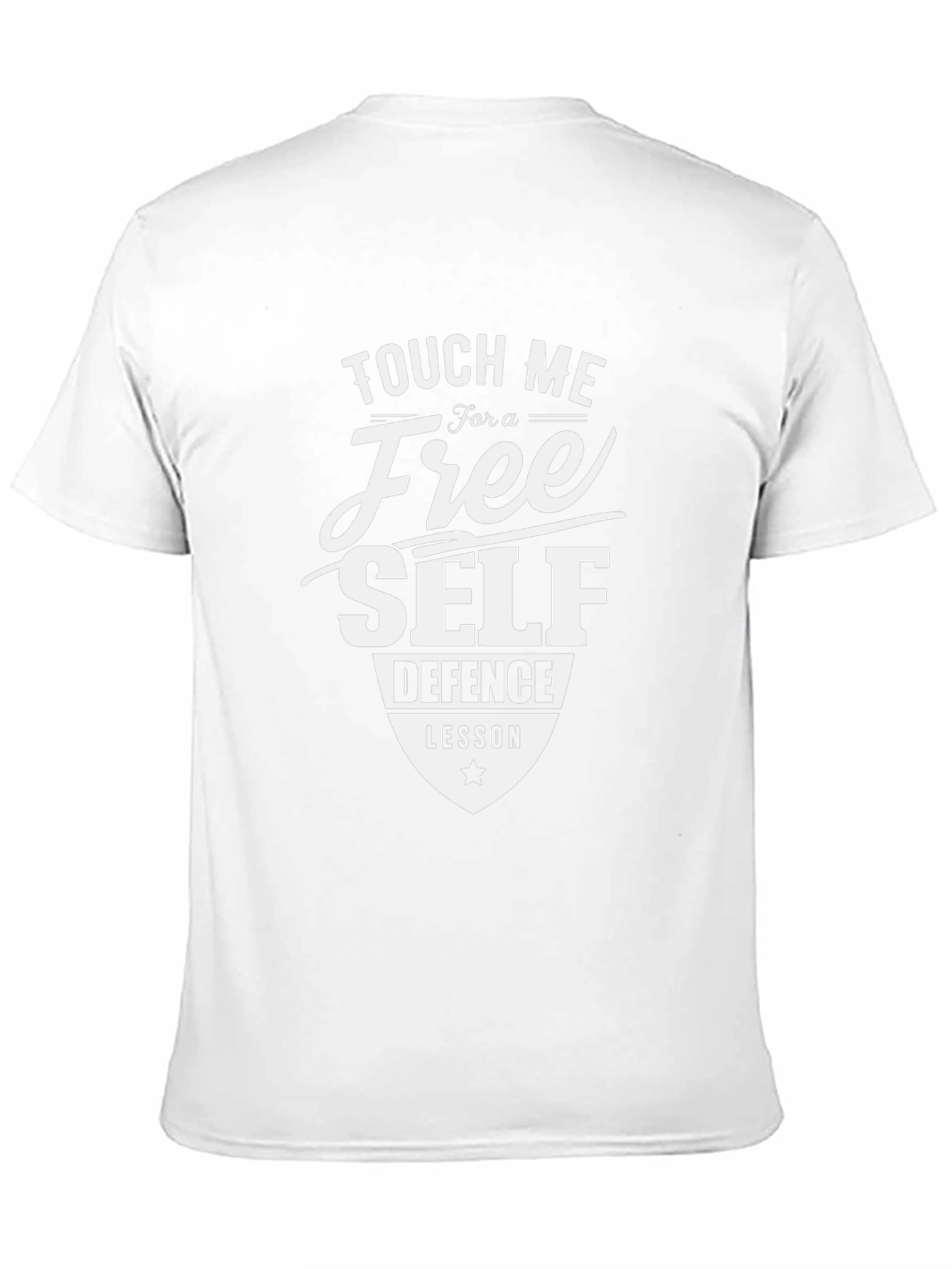 Touch Me Free Self Defence Lesson T-Shirt