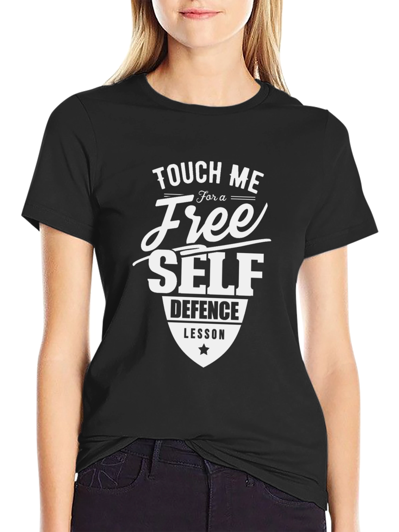 Touch Me Free Self Defence Lesson T-Shirt