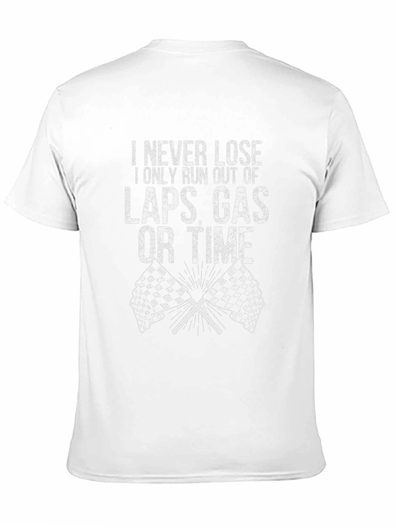 Racing Fan T-Shirt: Laps Gas Time