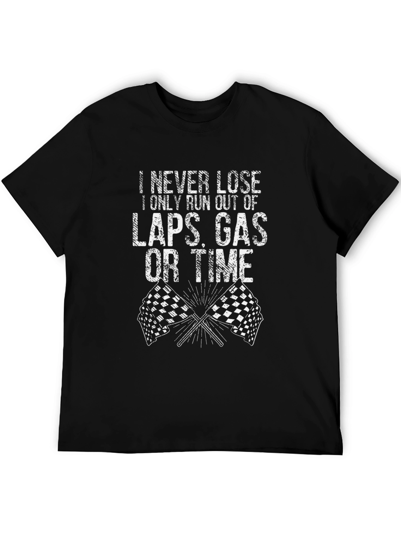 Racing Fan T-Shirt: Laps Gas Time