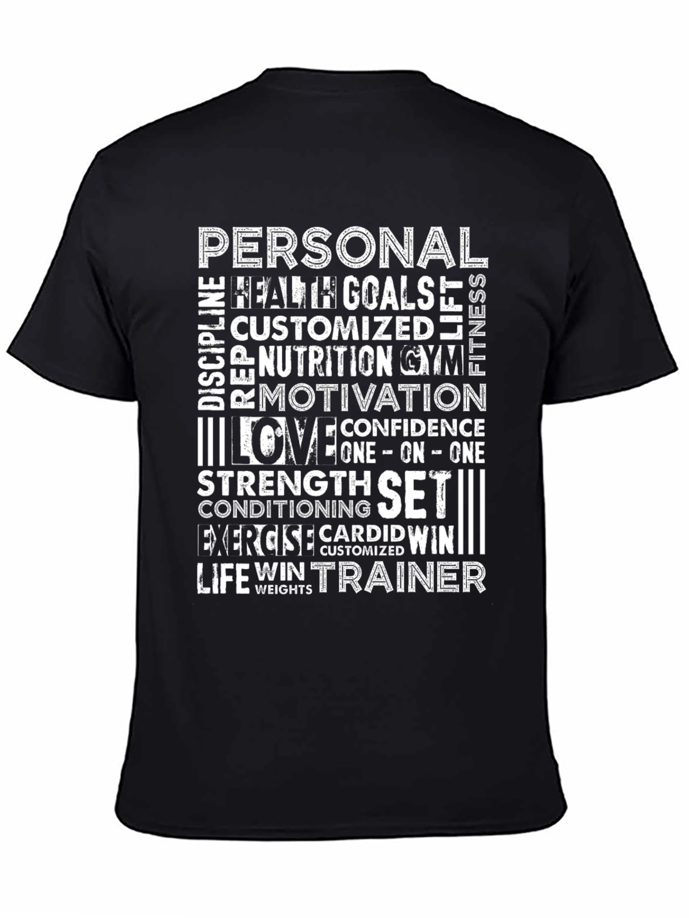 Motivational Fitness T-Shirt - Personal Training Goals