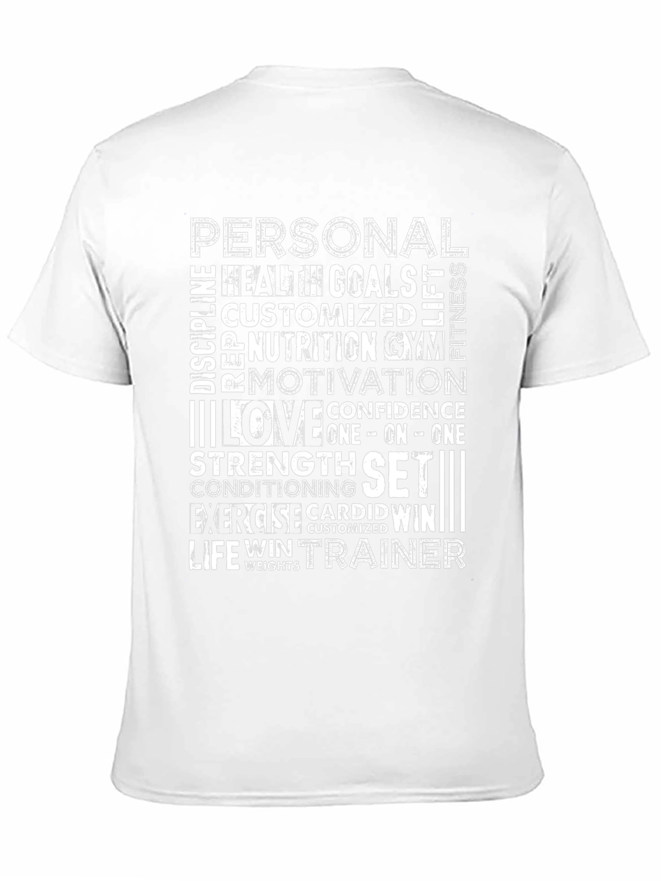 Motivational Fitness T-Shirt - Personal Training Goals