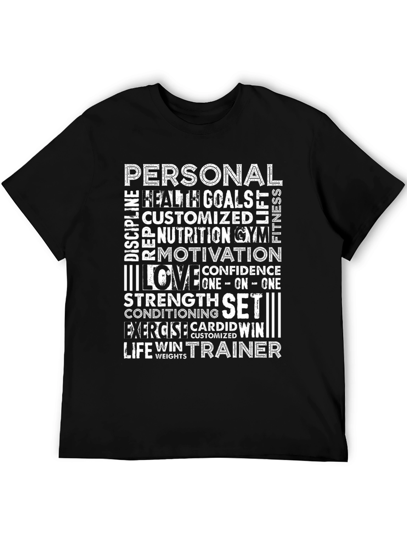Motivational Fitness T-Shirt - Personal Training Goals
