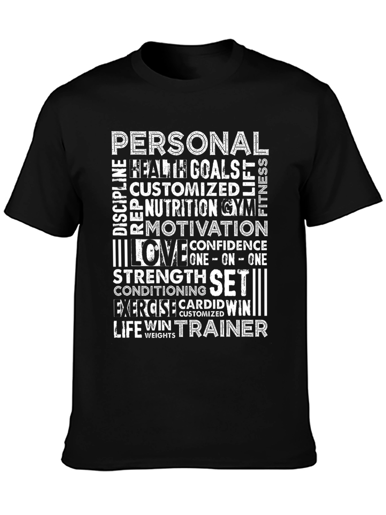 Motivational Fitness T-Shirt - Personal Training Goals