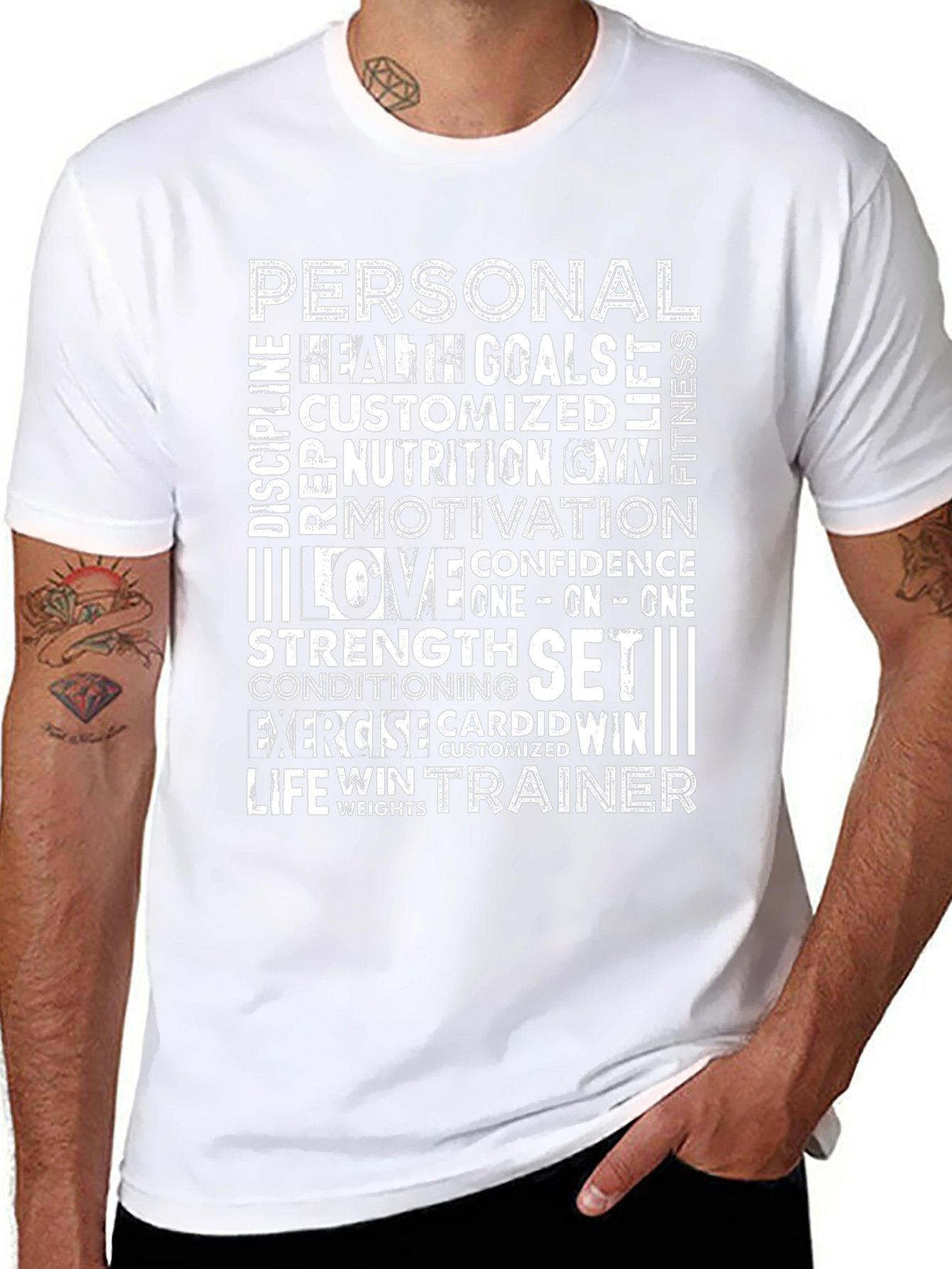 Motivational Fitness T-Shirt - Personal Training Goals