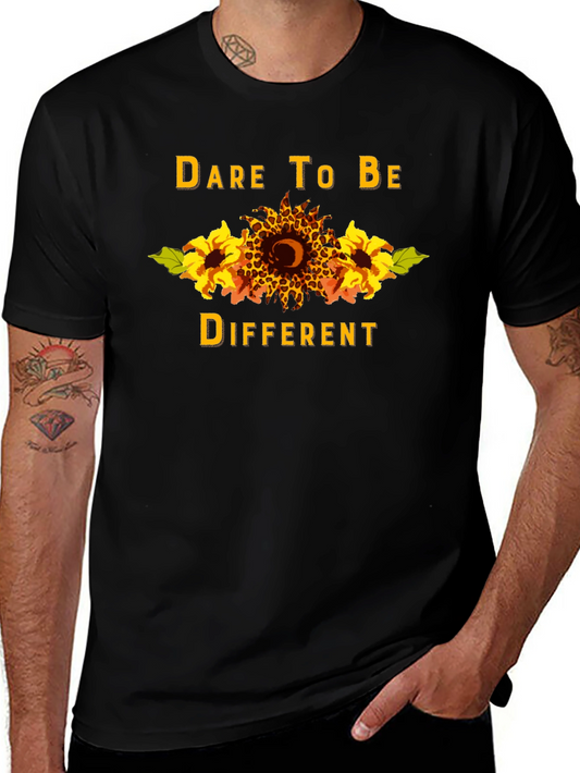 Dare to Be Different Sunflower T-Shirt