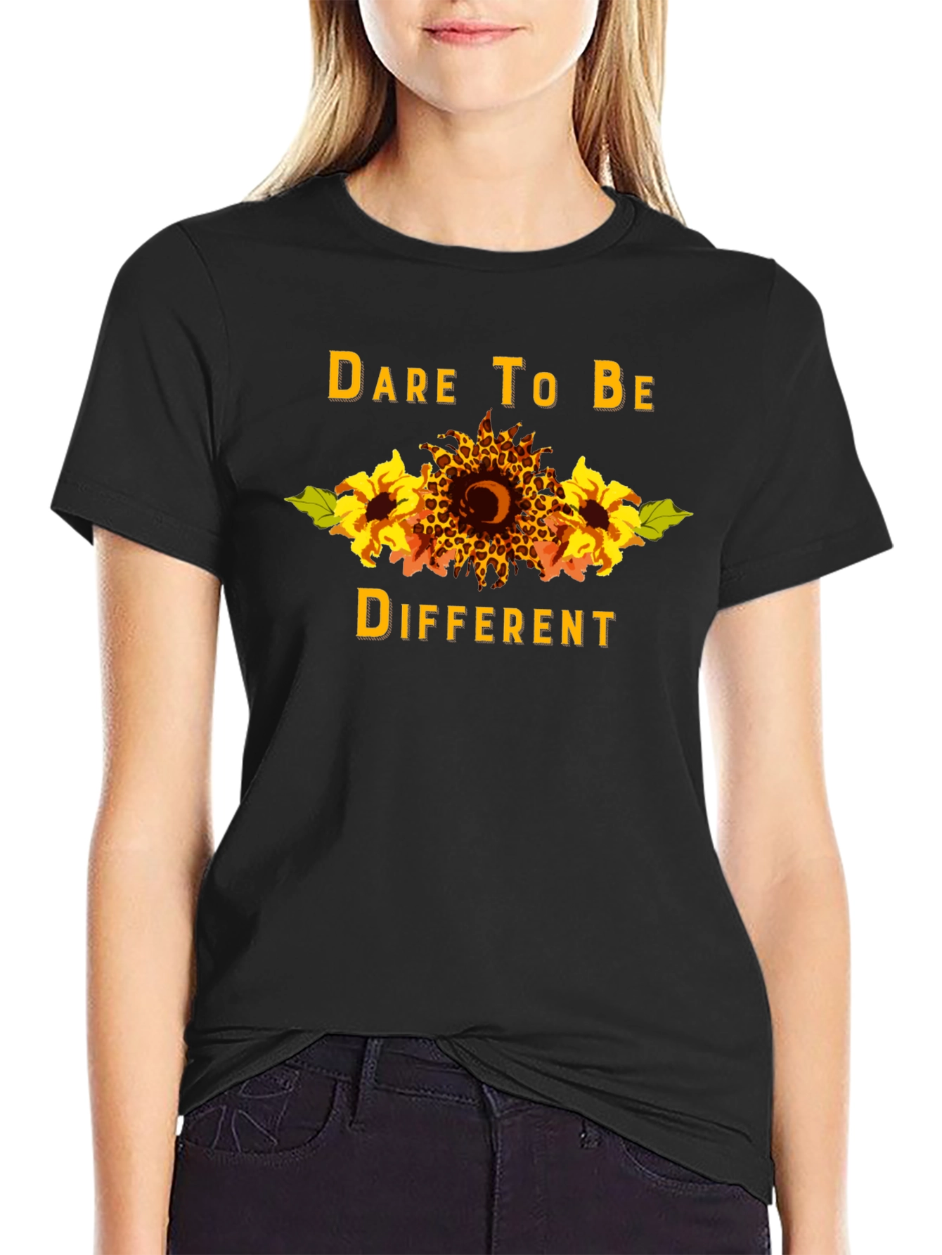 Dare to Be Different Sunflower T-Shirt