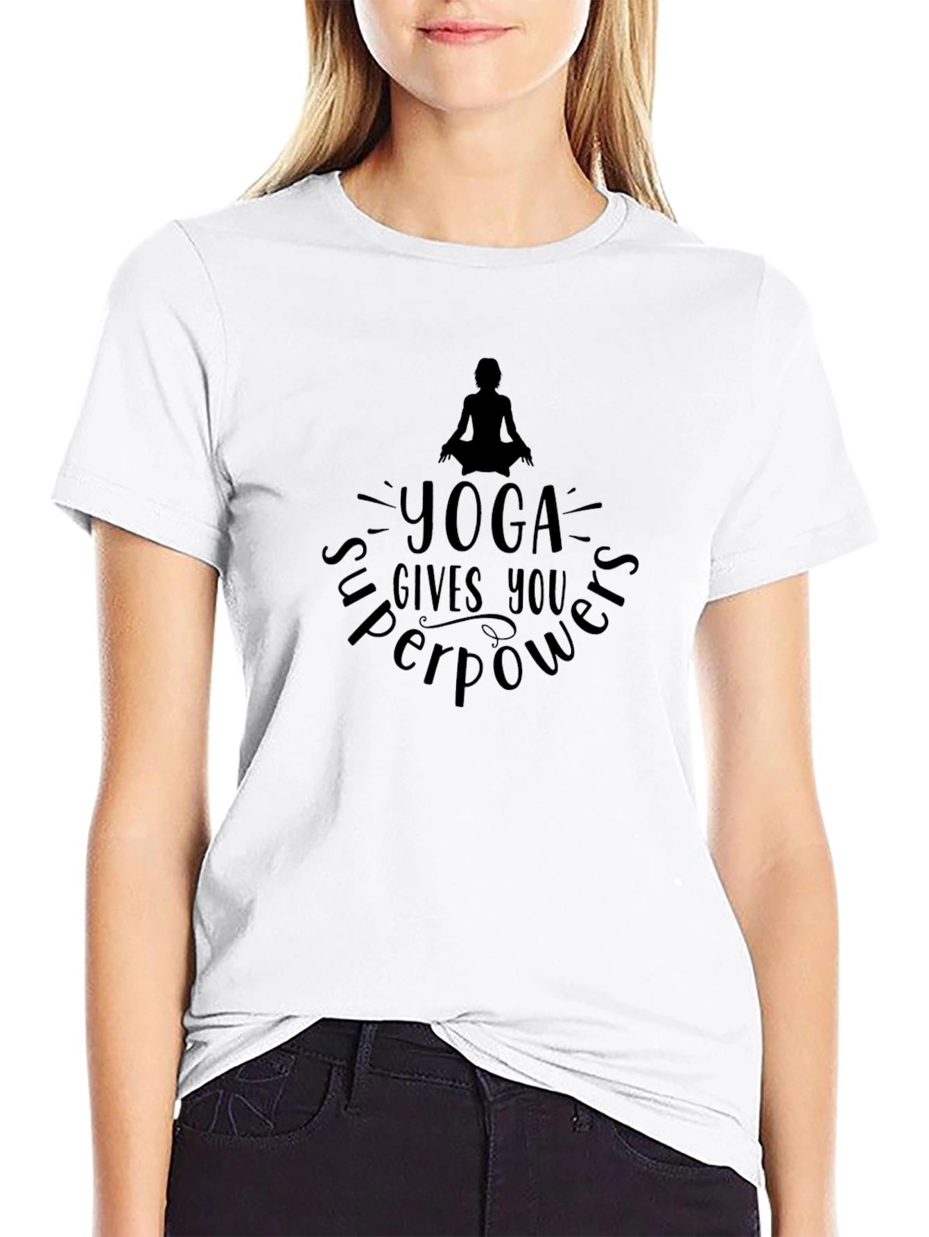 Yoga Gives You Superpowers T-Shirt