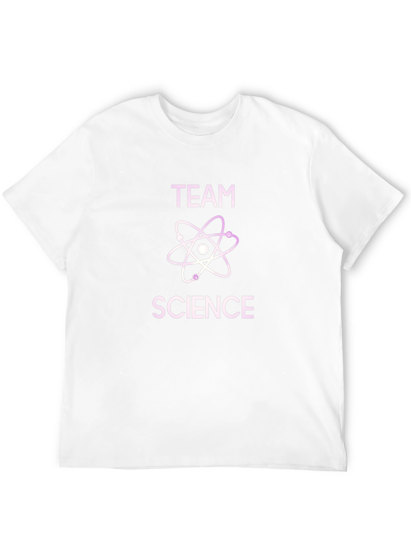 Team Science Graphic Tee - Black Cotton T-Shirt
