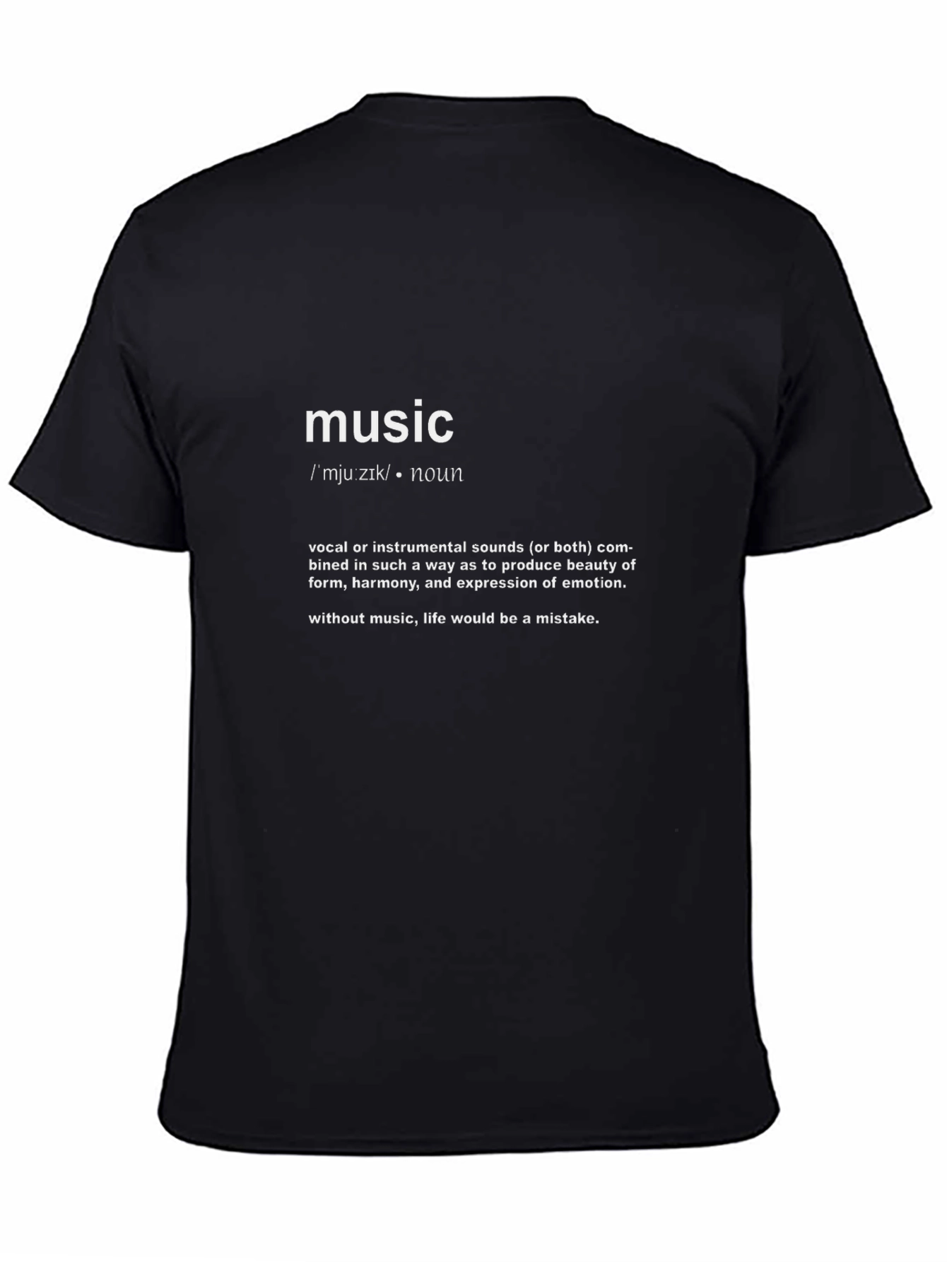 Music Definition Graphic Tee