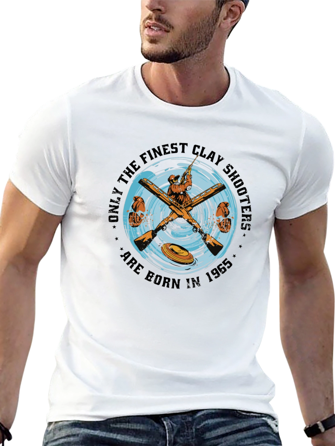 Clay Shooters Born in 1965 Graphic T-Shirt
