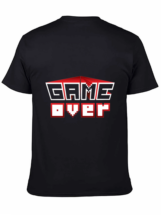 Game Over Graphic T-Shirt - Retro Gamer Style