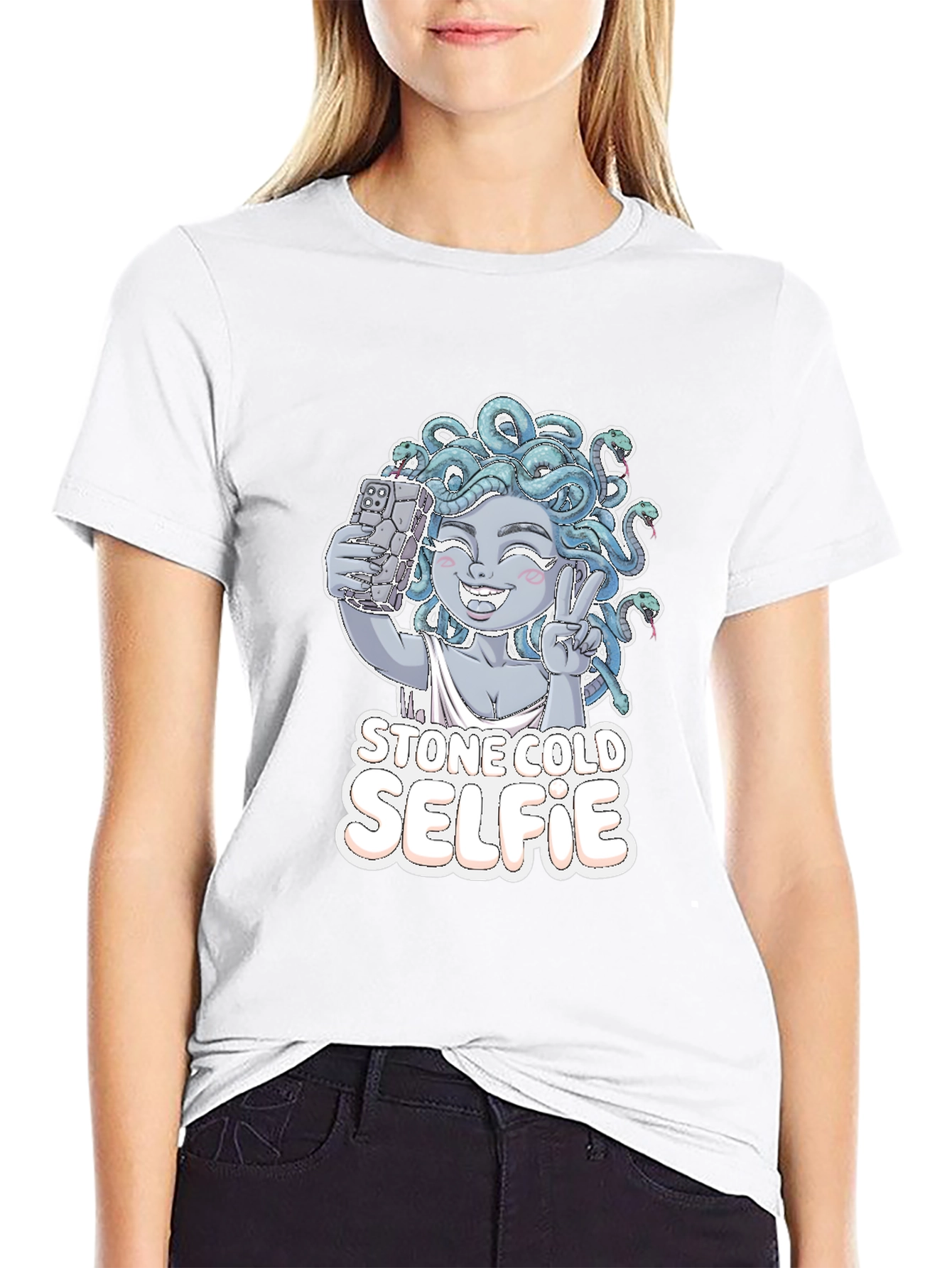 Stone Cold Selfie Graphic Tee
