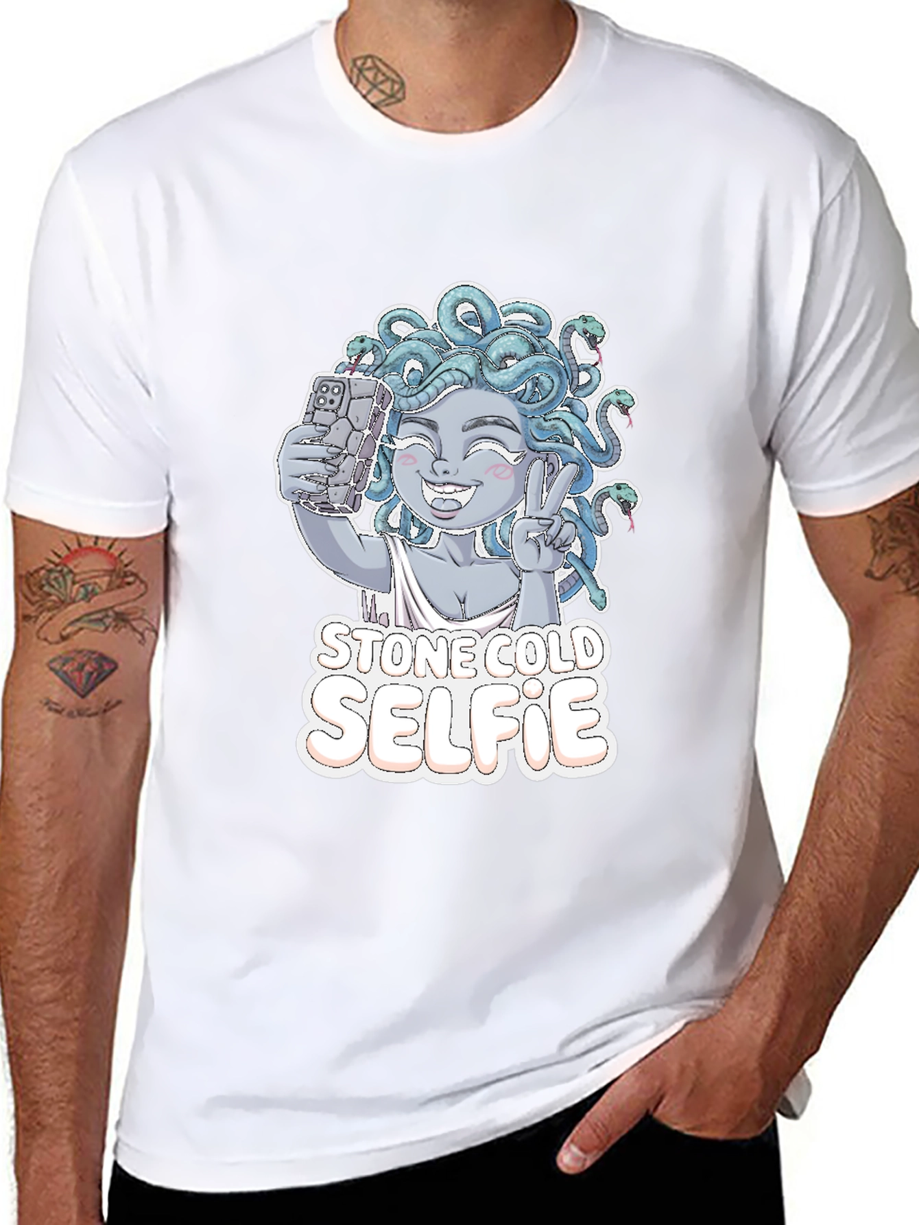 Stone Cold Selfie Graphic Tee