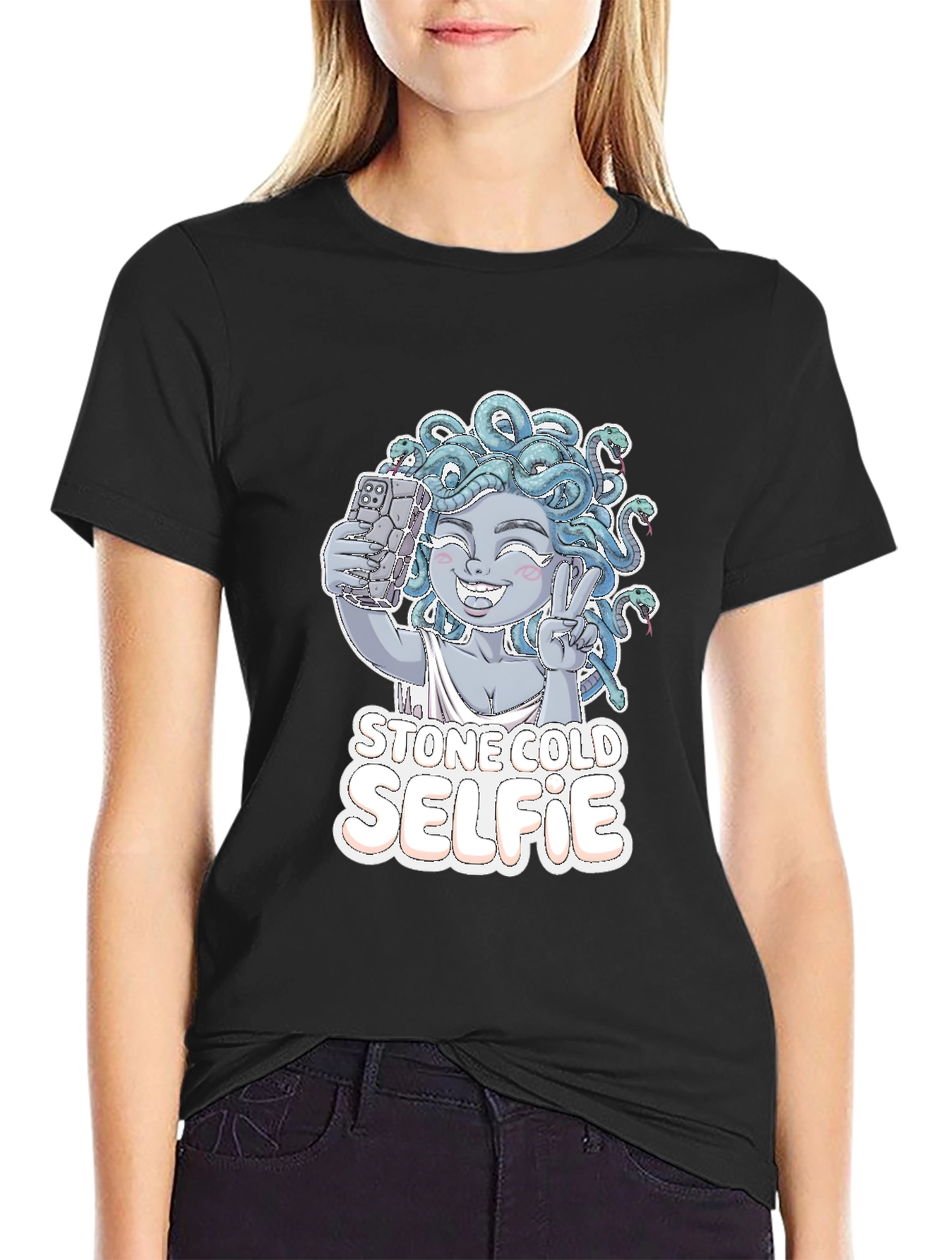 Stone Cold Selfie Graphic Tee