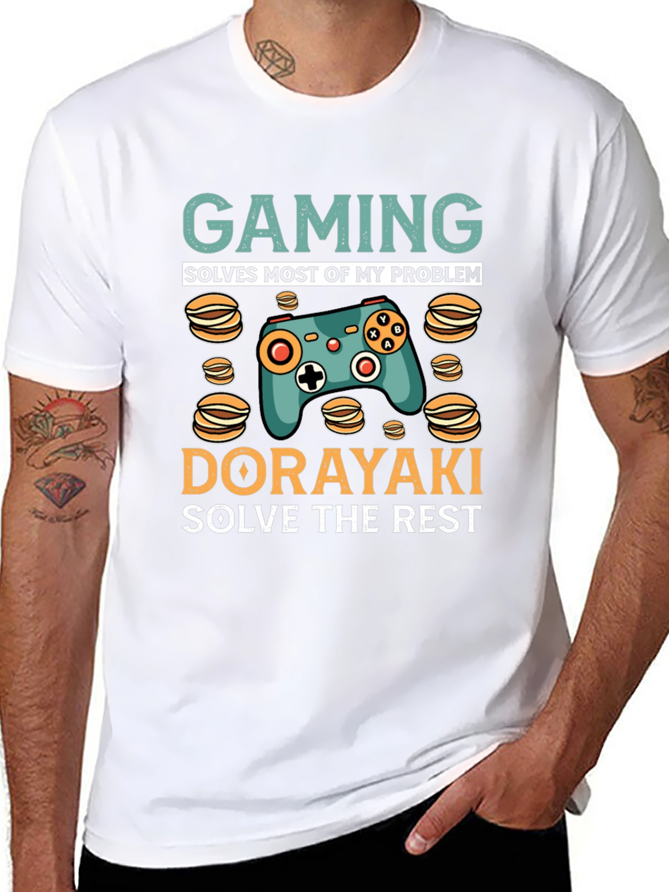 Gaming and Dorayaki T-Shirt