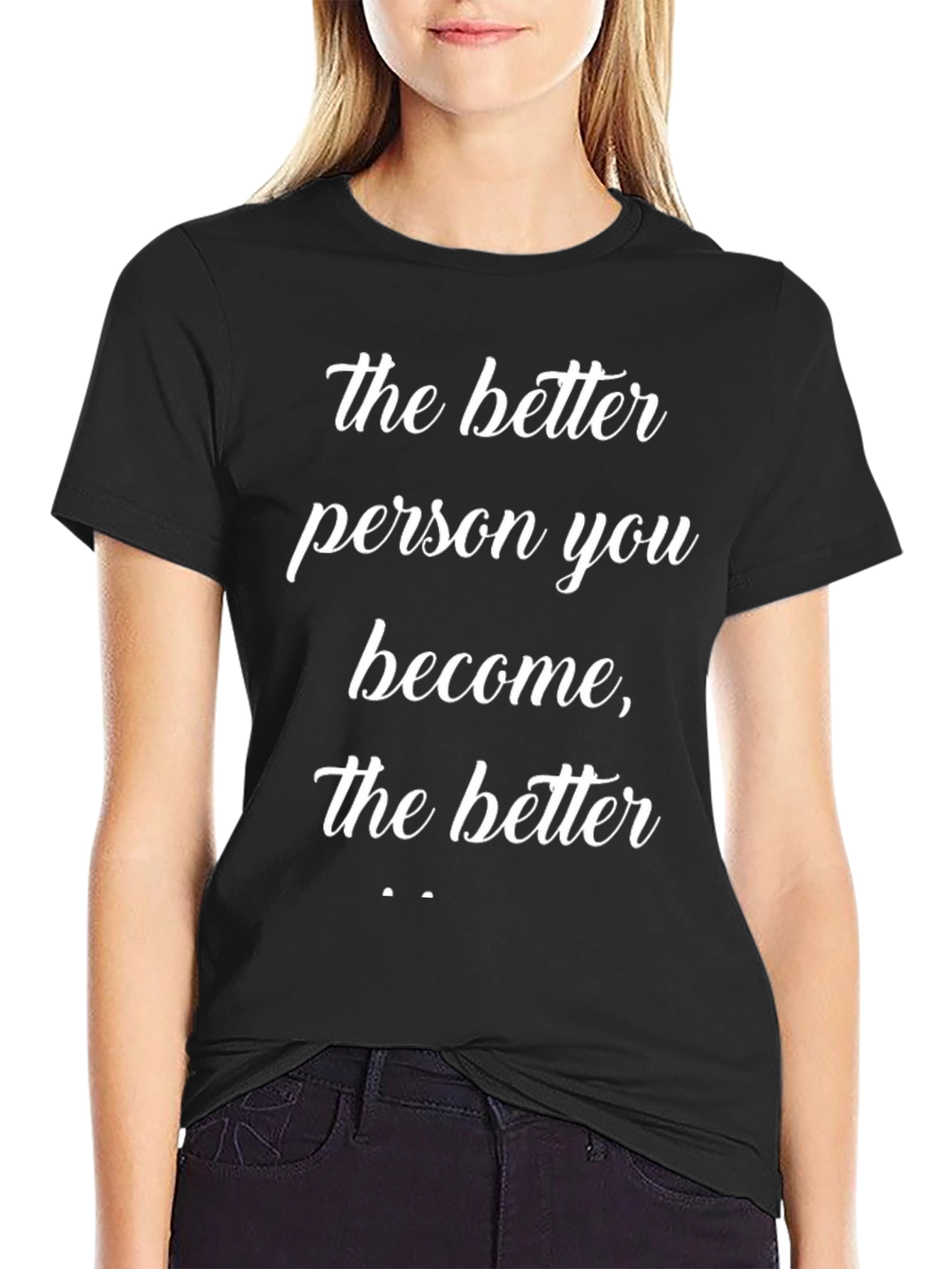 Inspirational Quote Graphic T-Shirt